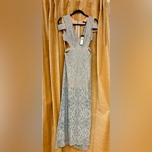 BCBGMAXAZRIA Ava Cut Out Dress